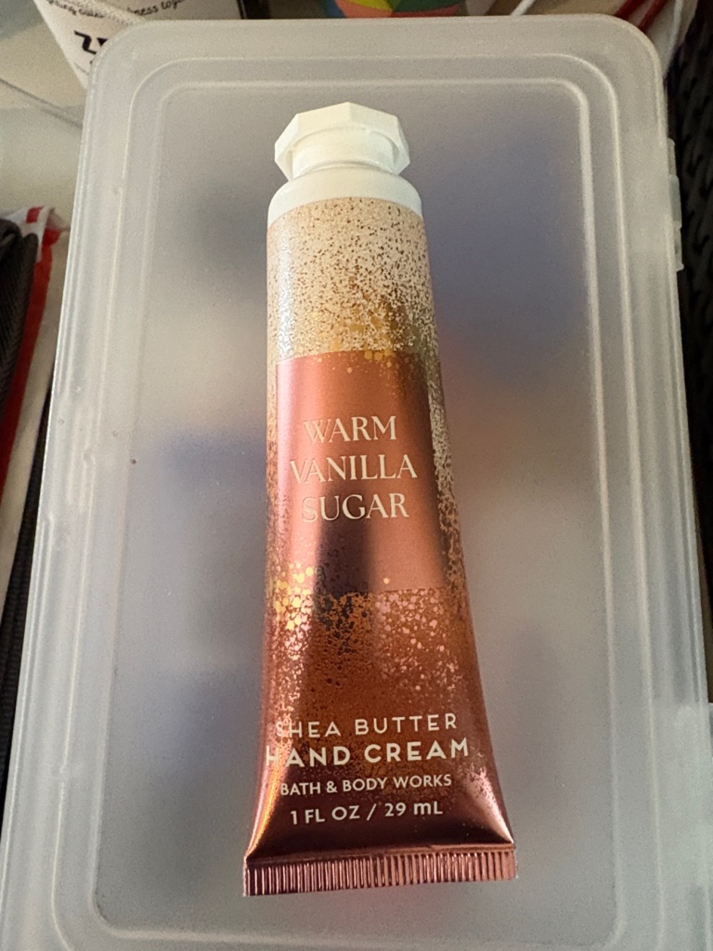 Bath & Body Works Warm Vanilla Sugar Hand Cream - Rose Copper